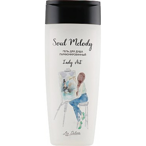 Гель для душа Liv Delano Soul melody Lady art 250 г
