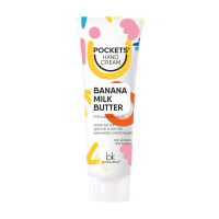 Крем-баттер Belkosmex Pockets’ Hand Cream для рук и ногтей 30г. бананово-молочный