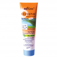 Крем солнцезащитный SPF 15 Белита СОЛЯРИС NEW Eco Green 100мл Крем солнцезащитный SPF 15 Белита СОЛЯРИС NEW Eco Green 100мл