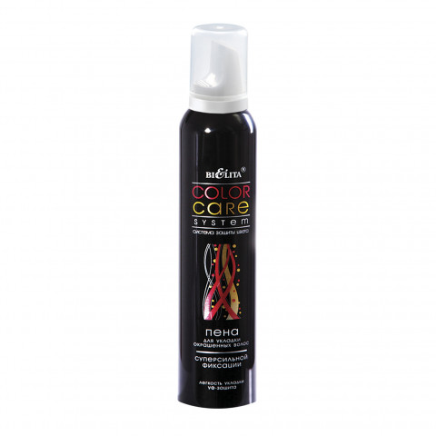 Пена для укладки волос Белита Color Care System суперсильной фиксации 200 мл