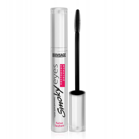 Тушь для ресниц LUX visage Smoky eyes накладные ресницы, 7г Тушь для ресниц LUX visage Smoky eyes накладные ресницы, 7г