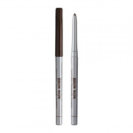 Карандаш механический для бровей Relouis BROW WOW тон 03 Medium Brown Мягкий коричневый матовый