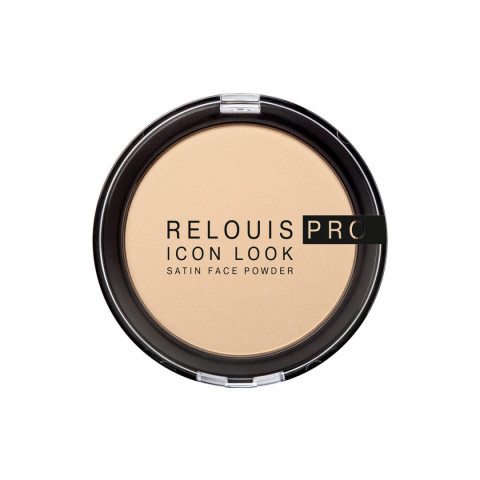 Пудра компактная Relouis Pro Icon Look Satin Face Powder №01 9 г