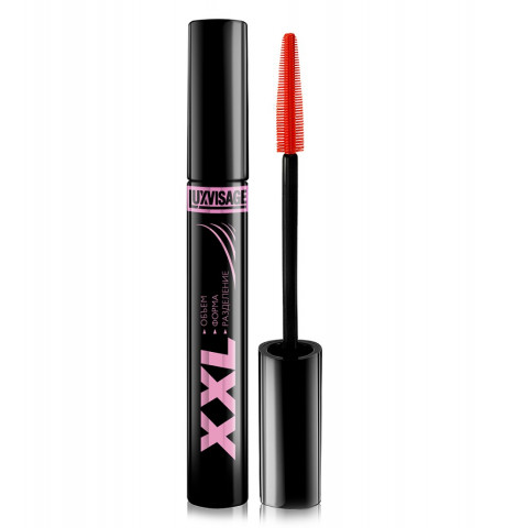 Тушь LUX visage разделение, объем, форма XXL, 9г