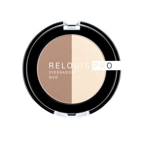 Тени для век Relouis Pro Eyeshadow DUO 3г №102 NEW Тени для век Relouis Pro Eyeshadow DUO 3г №102 NEW