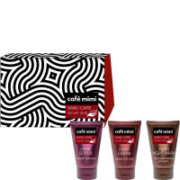 Подарочный набор CafeMimi "Velvet skin Hand care" (скраб для рук 50мл+крем для рук 50мл+крем-маска для рук 50мл) Подарочный набор CafeMimi "Velvet skin Hand care" (скраб для рук 50мл+крем для рук 50мл+крем-маска для рук 50мл)