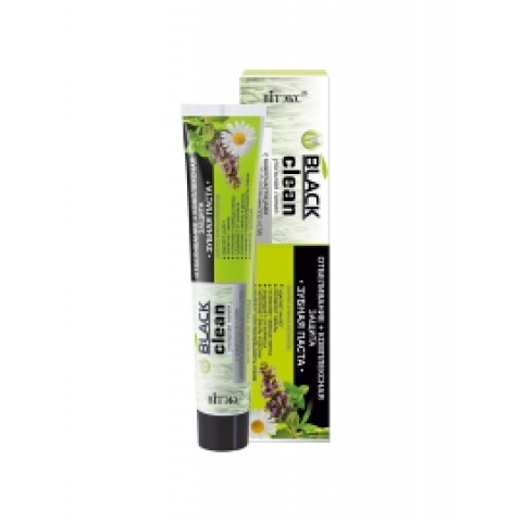 Зубная паста Витекс Отбеливание+комплексная защита BLACK CLEAN 85г.