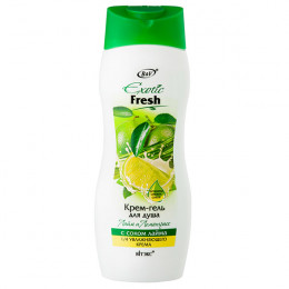 Крем-гель для душа Витекс ЛАЙМ и ЛЕМОНГРАСС EXOTIC FRESH JUISE 500мл