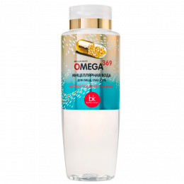 Вода мицеллярная для лица, глаз и губ Белкосмекс OMEGA 369 Быстрое удаление макияжа 400 мл