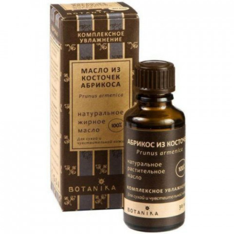 Масло Botanica из косточек абрикоса 100% жирное 30 мл Масло Botanica из косточек абрикоса 100% жирное 30 мл